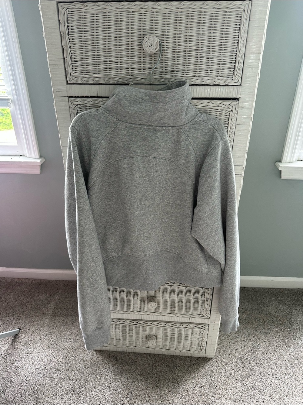 all in motion Women's Gray Half-Zip Pullover Sweatshirt - Picture 2 of 2